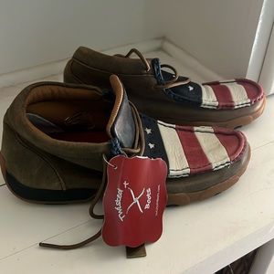 Brand new twisted x boots. Americana style. 7M.